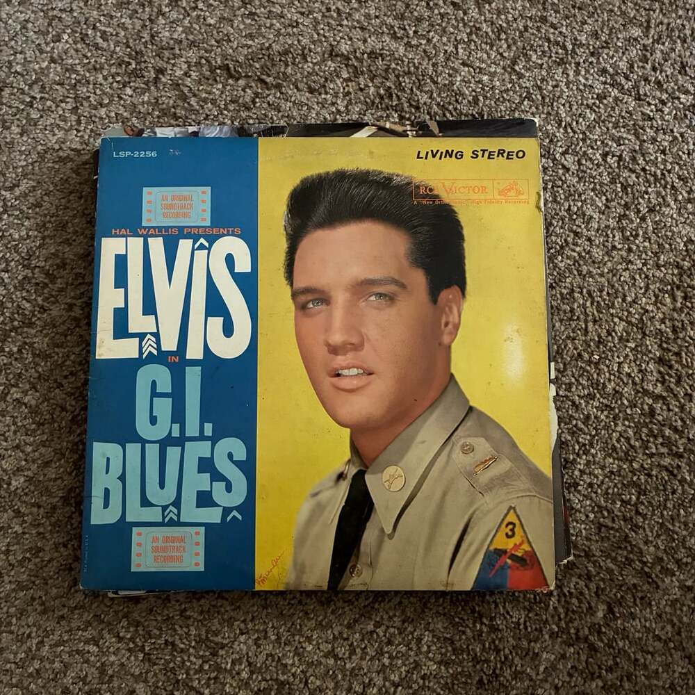 Elvis Presley G.I. Blues LP Vinyl Record Album LSP-2256